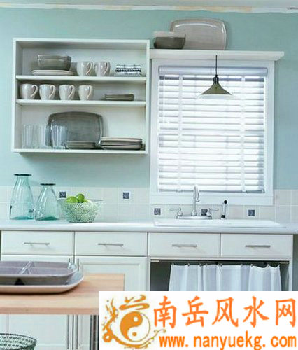 教你怎么打造厨房装修风水颜色