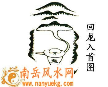 回龙入首图