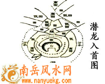 潜龙入首图