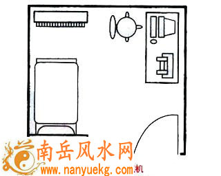 床不能放冷气机